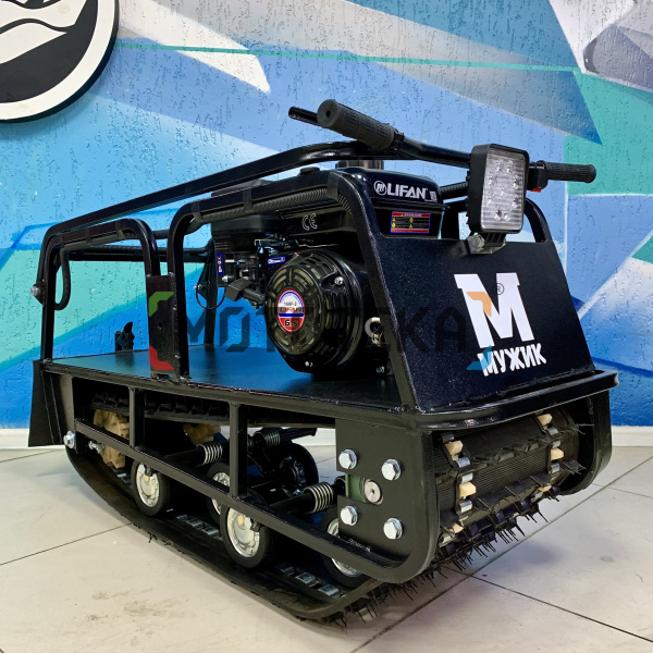 Мотобуксировщик Мужик М380. 1250. 6.5 л.с.. катковая | Мототека